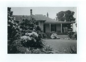 Front view of Sospel 1950s courtesy the estate of Hector Hood